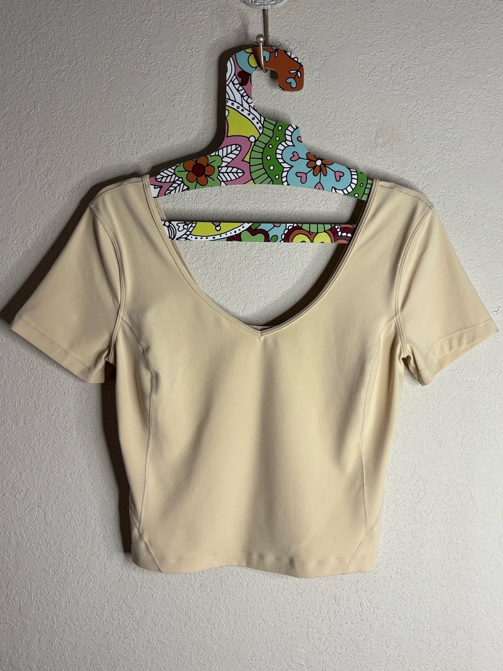 Lululemon Align T-Shirt Size 6 beige/tan